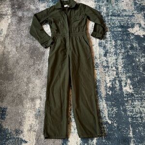 Rivet Utility Olive Green Women's Jumpsuit XS